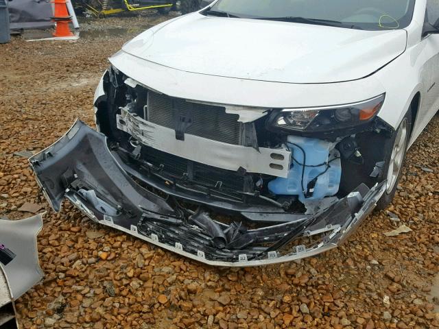 1G1ZB5ST3GF185084 - 2016 CHEVROLET MALIBU LS WHITE photo 9