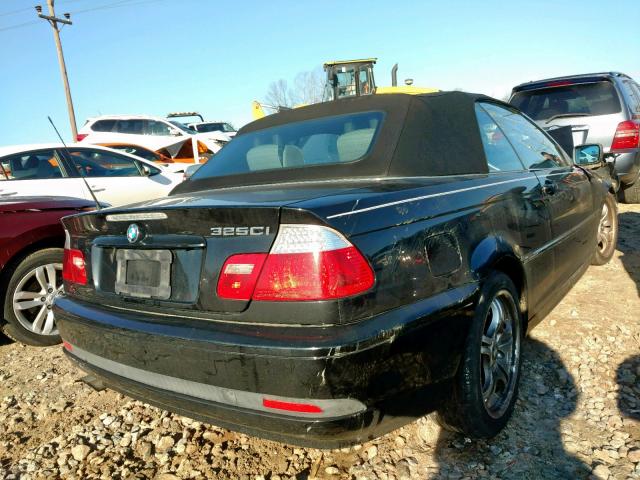 WBABW33454PL24160 - 2004 BMW 325 CI BLACK photo 4