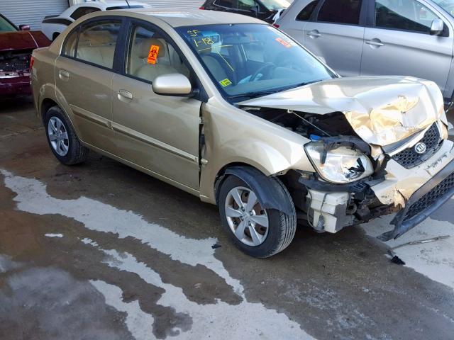 KNADH4A38B6930333 - 2011 KIA RIO BASE GOLD photo 1