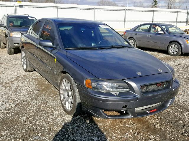 YV1RS592862509666 - 2006 VOLVO S60 2.5T GRAY photo 1