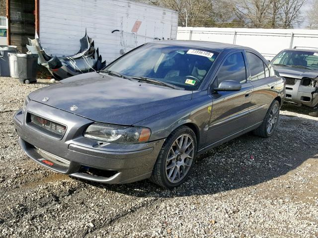 YV1RS592862509666 - 2006 VOLVO S60 2.5T GRAY photo 2