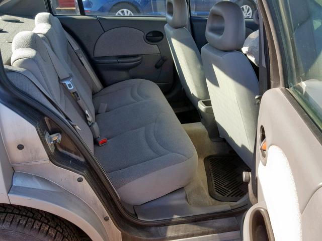 1G8AG52F94Z171341 - 2004 SATURN ION LEVEL SILVER photo 6