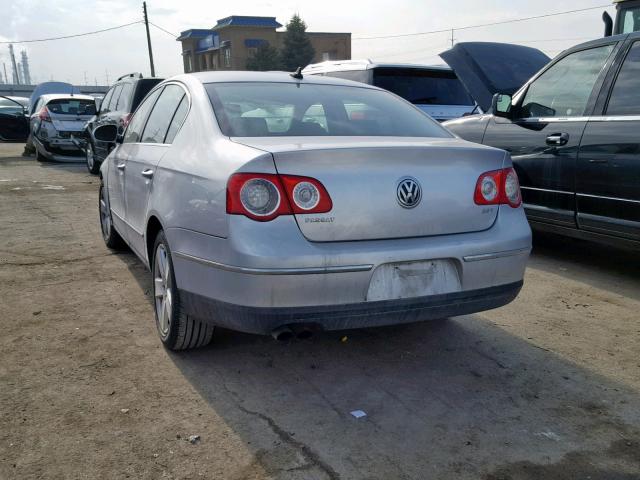 WVWAK73CX8E021062 - 2008 VOLKSWAGEN PASSAT KOM GRAY photo 3