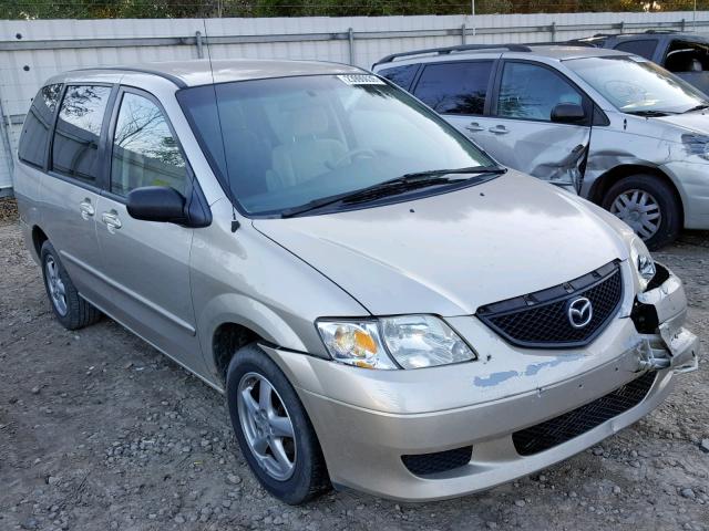 JM3LW28A330352389 - 2003 MAZDA MPV WAGON SILVER photo 1