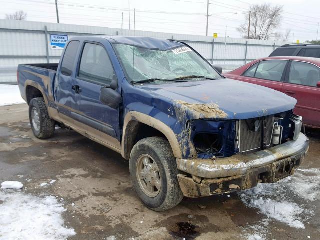 1GCDT196968210354 - 2006 CHEVROLET COLORADO BLUE photo 1