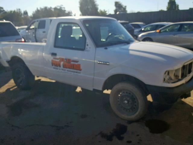 1FTKR1AD2APA67925 - 2010 FORD RANGER WHITE photo 1