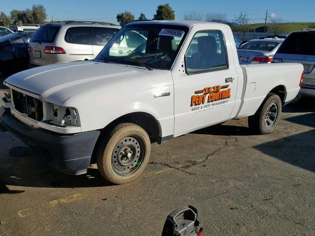 1FTKR1AD2APA67925 - 2010 FORD RANGER WHITE photo 2