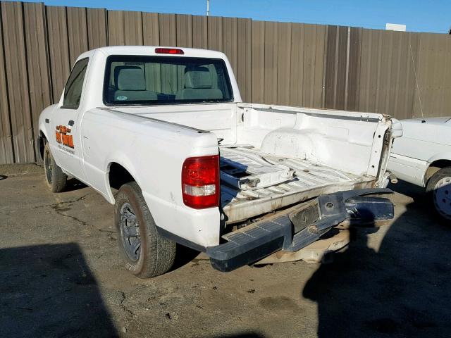 1FTKR1AD2APA67925 - 2010 FORD RANGER WHITE photo 3