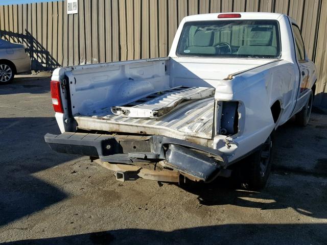 1FTKR1AD2APA67925 - 2010 FORD RANGER WHITE photo 4