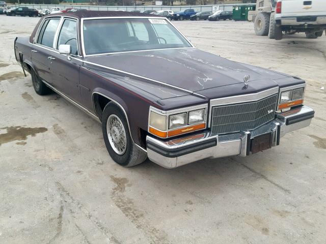 1G6DW69Y2G9719691 - 1986 CADILLAC FLEETWOOD BROWN photo 1