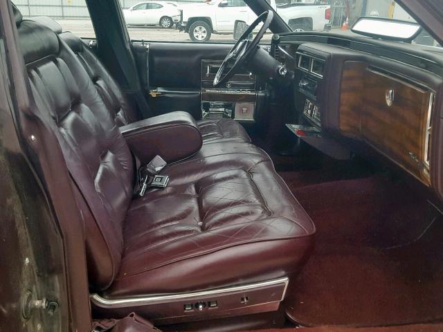 1G6DW69Y2G9719691 - 1986 CADILLAC FLEETWOOD BROWN photo 5