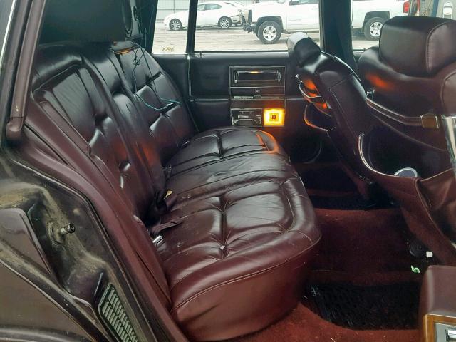 1G6DW69Y2G9719691 - 1986 CADILLAC FLEETWOOD BROWN photo 6