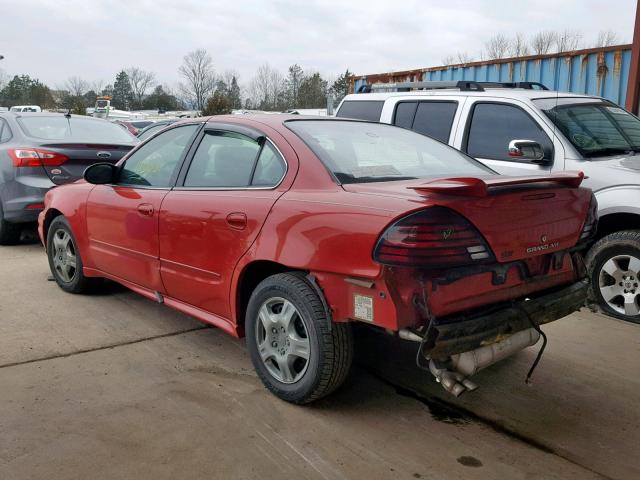 1G2NE52F53C159934 - 2003 PONTIAC GRAND AM S RED photo 3