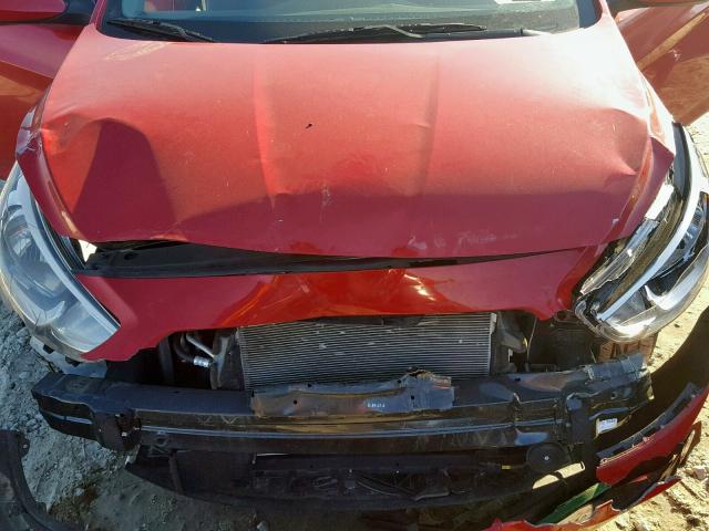 KMHCT4AE4GU136894 - 2016 HYUNDAI ACCENT SE RED photo 7