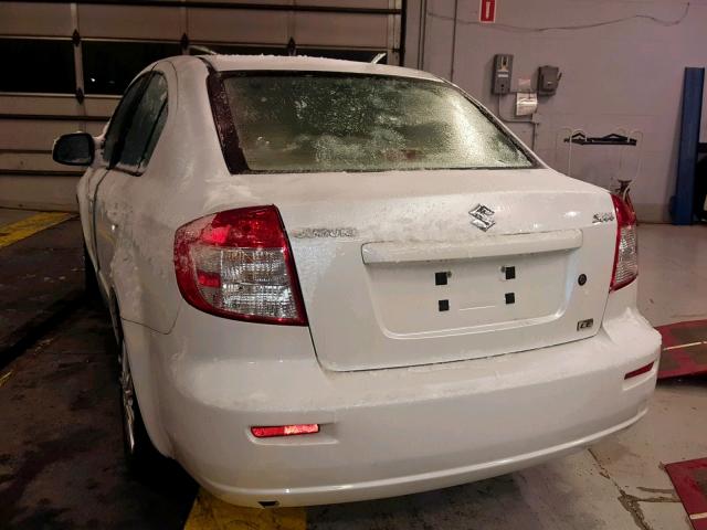 JS2YC5A2XA6310264 - 2010 SUZUKI SX4 LE WHITE photo 3