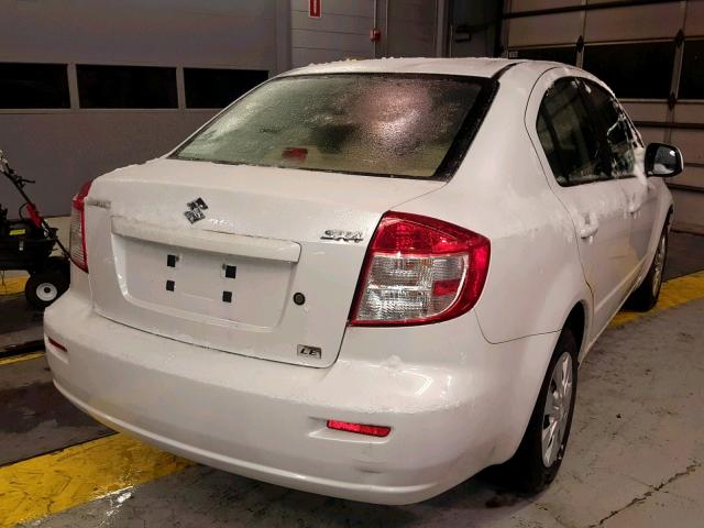 JS2YC5A2XA6310264 - 2010 SUZUKI SX4 LE WHITE photo 4