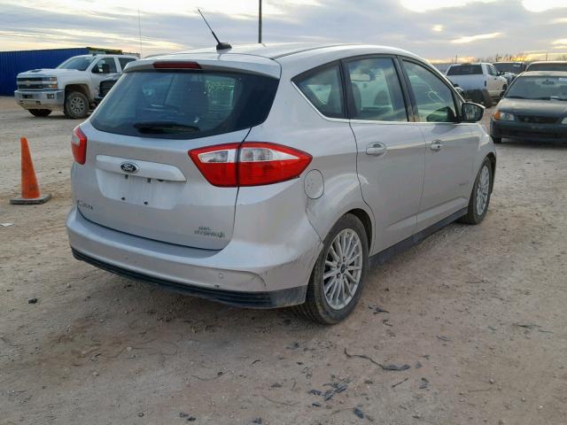 1FADP5BU8DL511766 - 2013 FORD C-MAX SEL GRAY photo 4