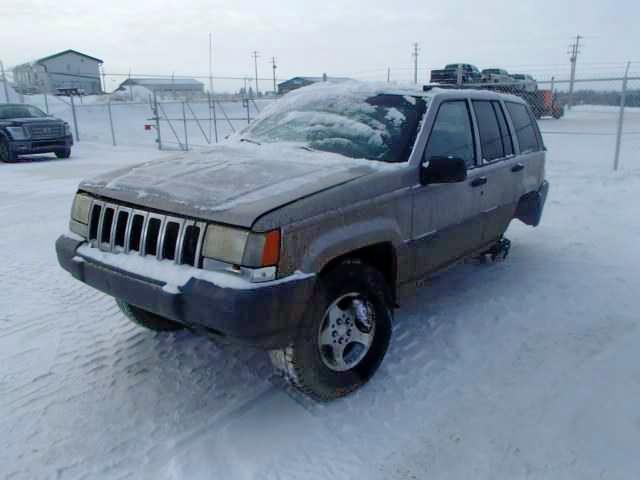 1J4GZ58Y5VC613372 - 1997 JEEP GRAND CHER SILVER photo 2