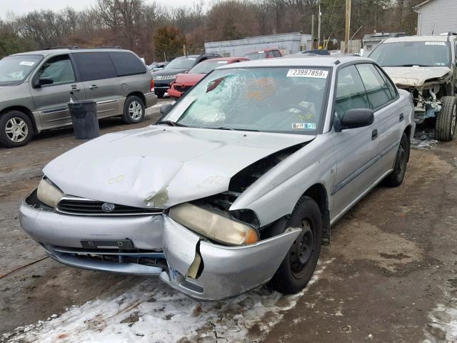 4S3BD6355S7236144 - 1995 SUBARU LEGACY L A SILVER photo 2