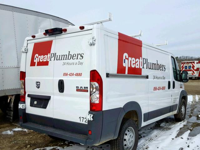 3C6TRVAG4JE128334 - 2018 RAM PROMASTER 白色 照片 4