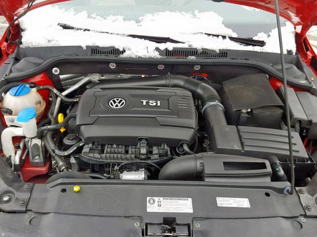 3VWD17AJ3GM306774 - 2016 VOLKSWAGEN JETTA SPOR RED photo 7