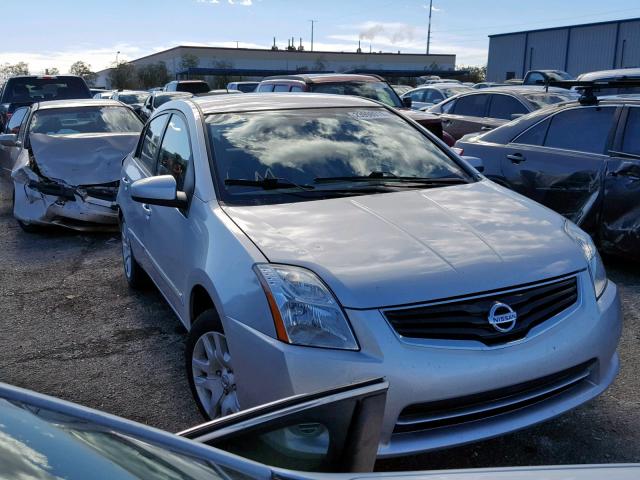 3N1AB6AP7CL609206 - 2012 NISSAN SENTRA 2.0 SILVER photo 1