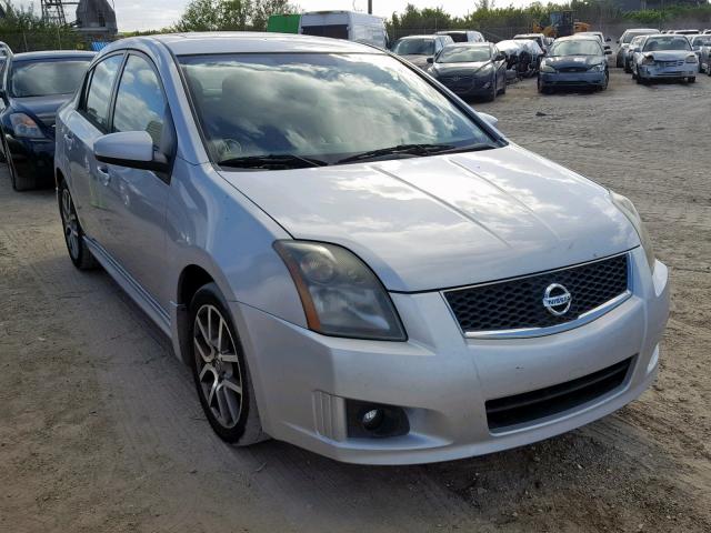 3N1BB61EX7L701838 - 2007 NISSAN SENTRA SE- SILVER photo 1