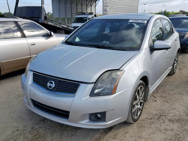 3N1BB61EX7L701838 - 2007 NISSAN SENTRA SE- SILVER photo 2