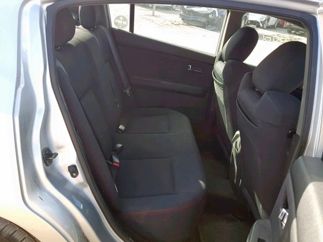 3N1BB61EX7L701838 - 2007 NISSAN SENTRA SE- SILVER photo 6