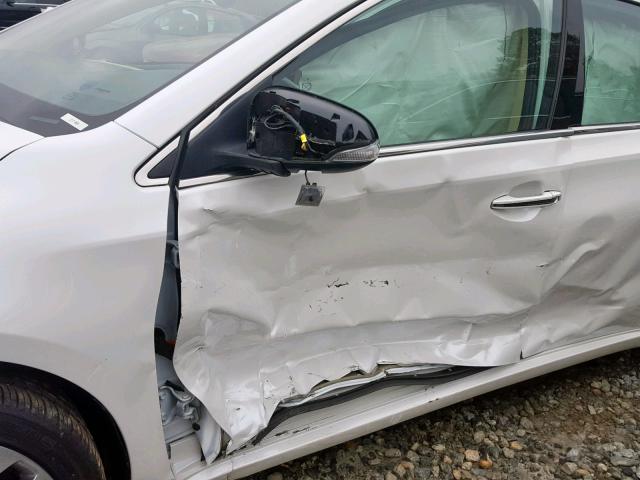 4T1BK1EB6HU262690 - 2017 TOYOTA AVALON XLE WHITE photo 10