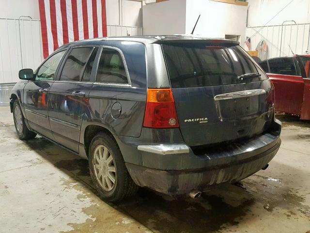 2A8GF68X97R214642 - 2007 CHRYSLER PACIFICA T BLUE photo 3