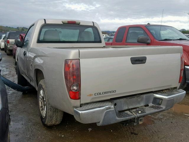 1GCCS148768303381 - 2006 CHEVROLET COLORADO GRAY photo 3