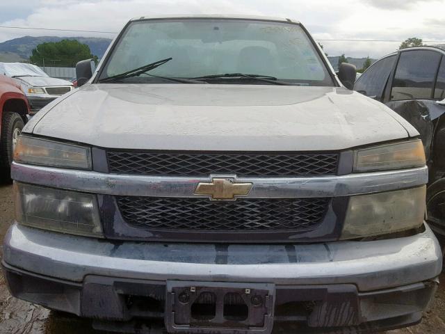 1GCCS148768303381 - 2006 CHEVROLET COLORADO GRAY photo 9