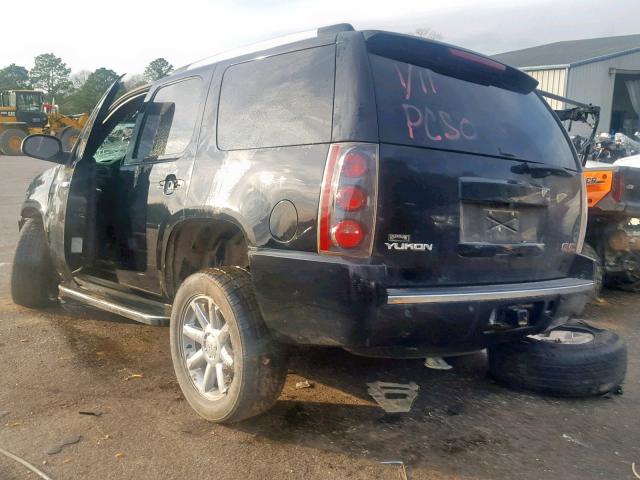 1GKFK63838J159498 - 2008 GMC YUKON DENA BLACK photo 3