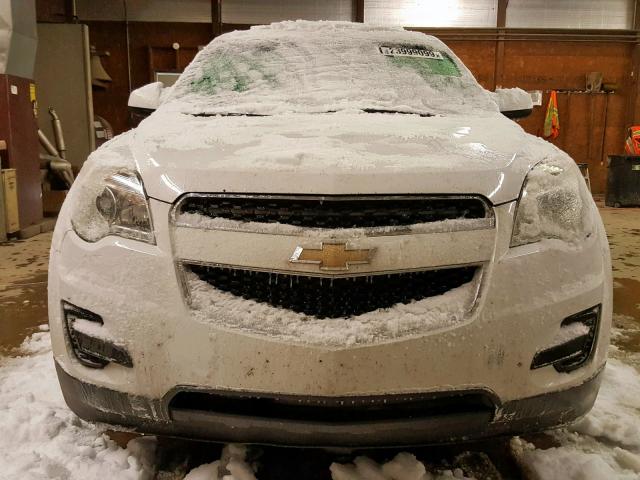 2CNFLEEC2B6386301 - 2011 CHEVROLET EQUINOX LT WHITE photo 9