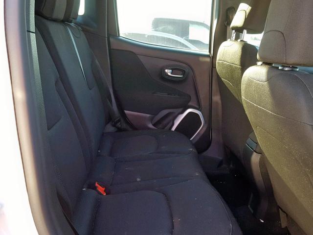 ZACCJBAB0JPH85122 - 2018 JEEP RENEGADE S თეთრი ფოტო 6