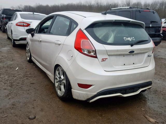 3FADP4GX9GM146871 - 2016 FORD FIESTA ST WHITE photo 3