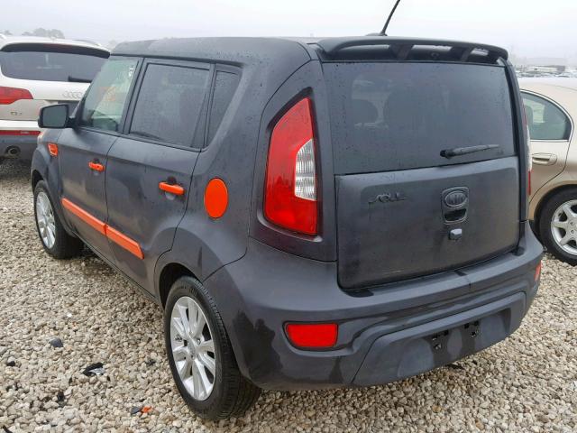 KNDJT2A65C7367675 - 2012 KIA SOUL + BLACK photo 3