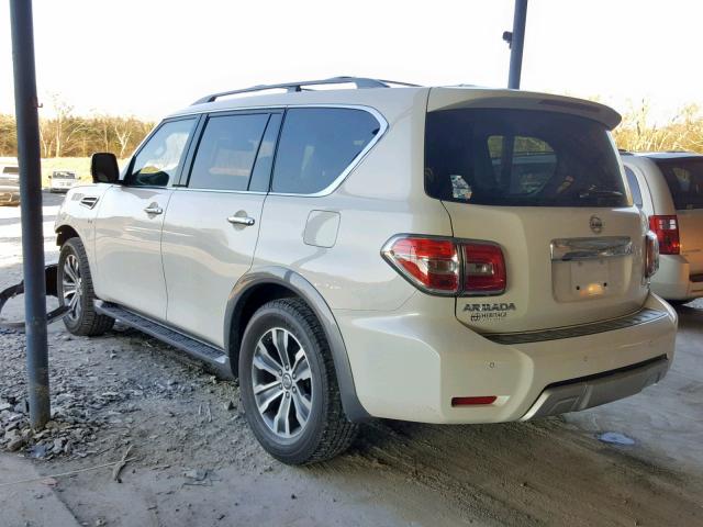 JN8AY2ND9H9005388 - 2017 NISSAN ARMADA SV WHITE photo 3