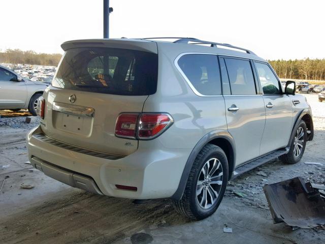 JN8AY2ND9H9005388 - 2017 NISSAN ARMADA SV WHITE photo 4