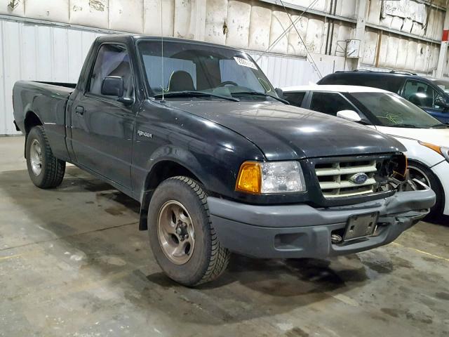 1FTYR10C91PA32687 - 2001 FORD RANGER BLACK photo 1