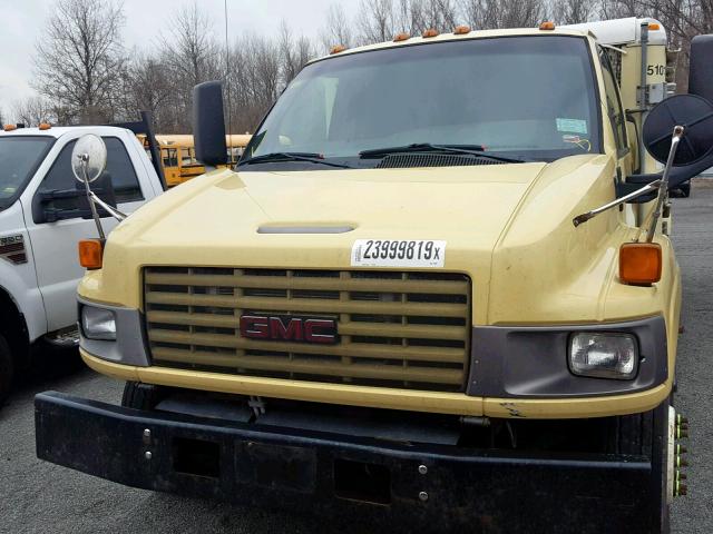 1GDJ5C1G19F410394 - 2009 GMC C5500 C5C0 YELLOW photo 9