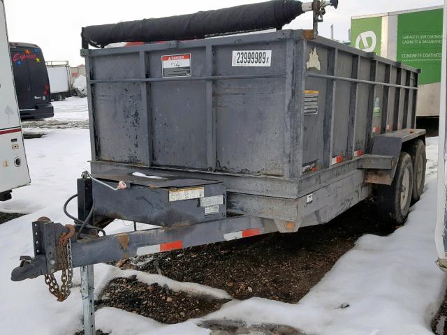 4JUBD142X6N022512 - 2006 UTILITY TRAILER BLACK photo 2