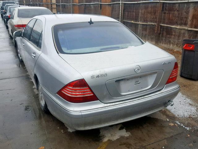 WDBNG83J06A482832 - 2006 MERCEDES-BENZ S 430 4MAT SILVER photo 9