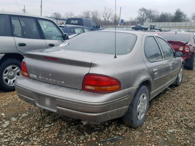 1B3EJ46XXWN155036 - 1998 DODGE STRATUS GRAY photo 4