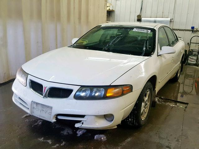 1G2HX54K624121297 - 2002 PONTIAC BONNEVILLE WHITE photo 2