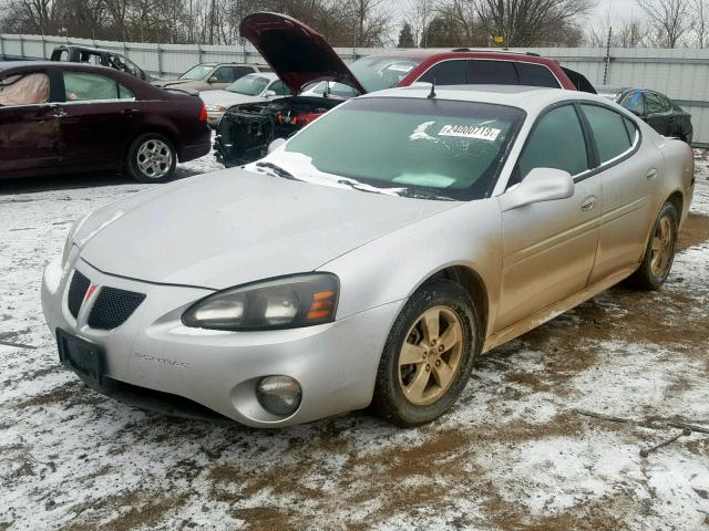 2G2WS522951194558 - 2005 PONTIAC GRAND PRIX SILVER photo 2