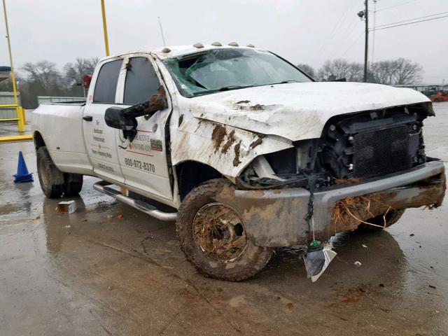 3D73Y4CL3AG168091 - 2010 DODGE RAM 3500 WHITE photo 1