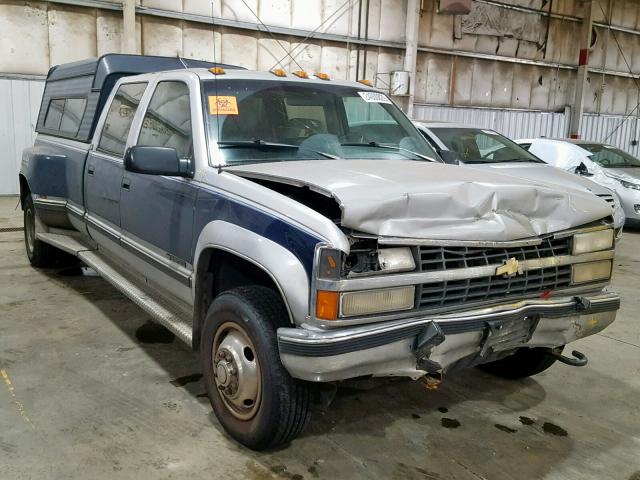 1GCHK33N5PJ393052 - 1993 CHEVROLET GMT-400 K3 BLUE photo 1