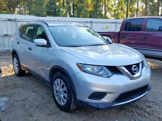 5N1AT2MTXGC786485 - 2016 NISSAN ROGUE S SILVER photo 1